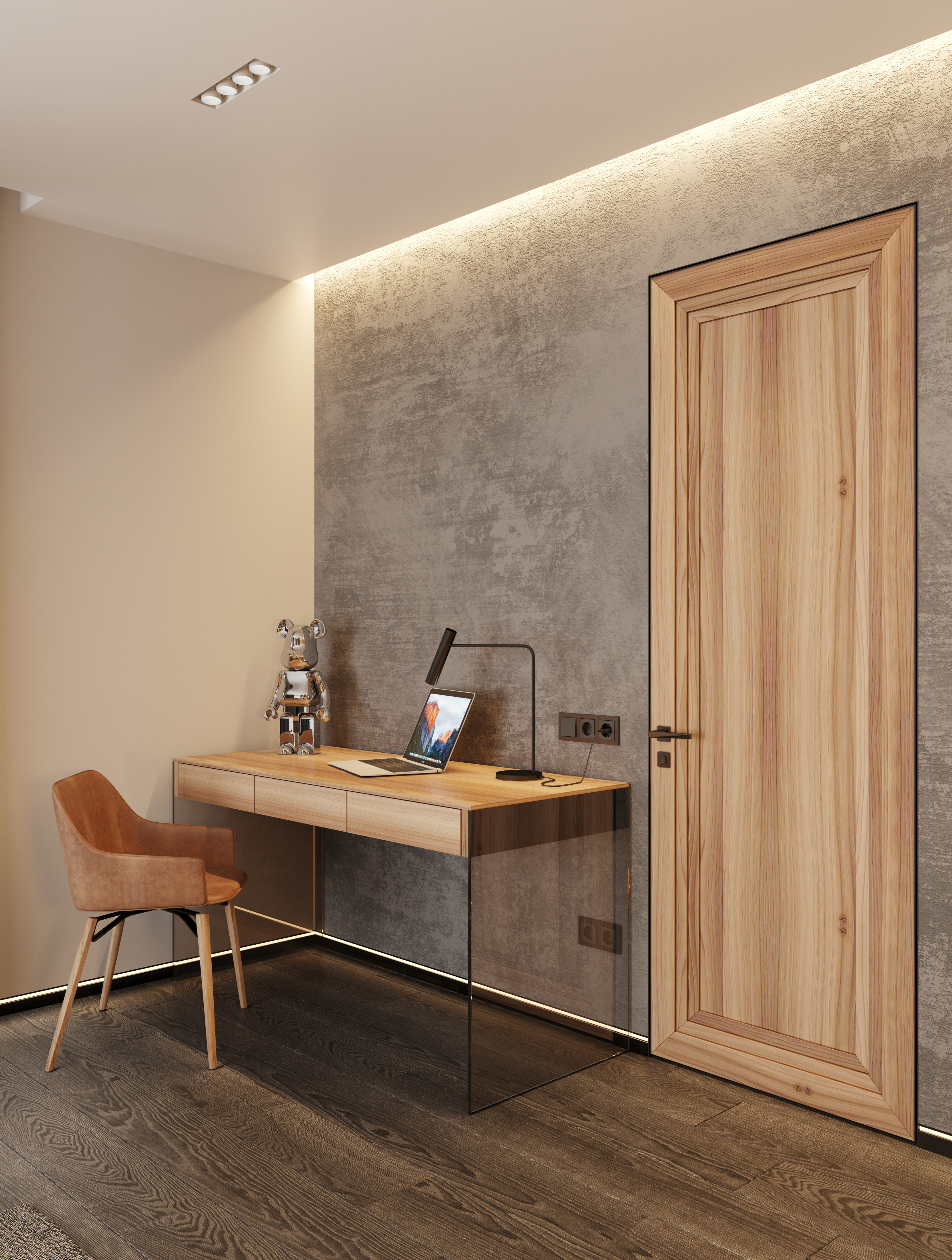 18 岁严肃男士卧室设计丨Vahan Shahinyan,Vahagn Hovhannisyan-9