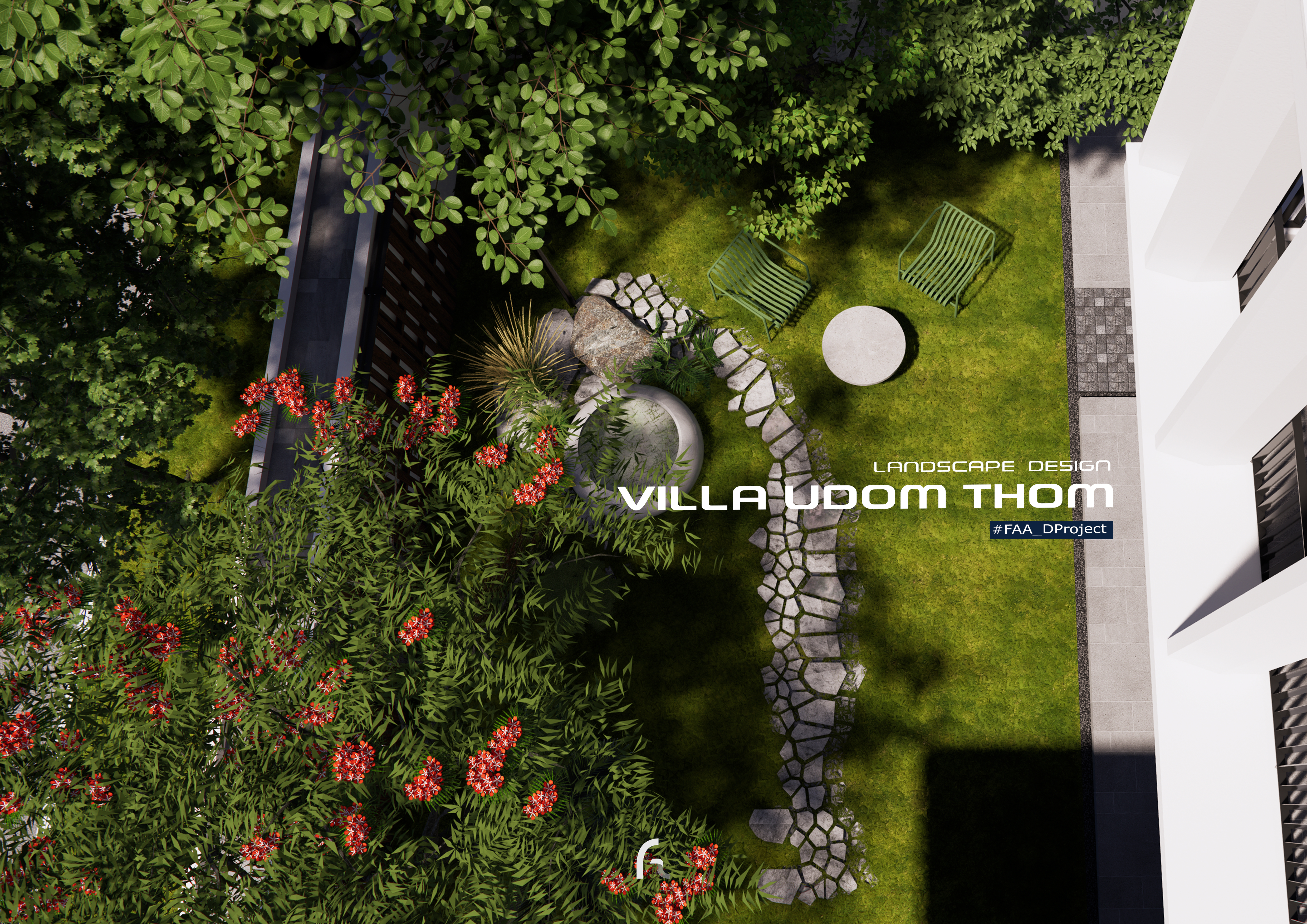 LANSCAPE DESIGN- VILLA UDOM THOM 07-0