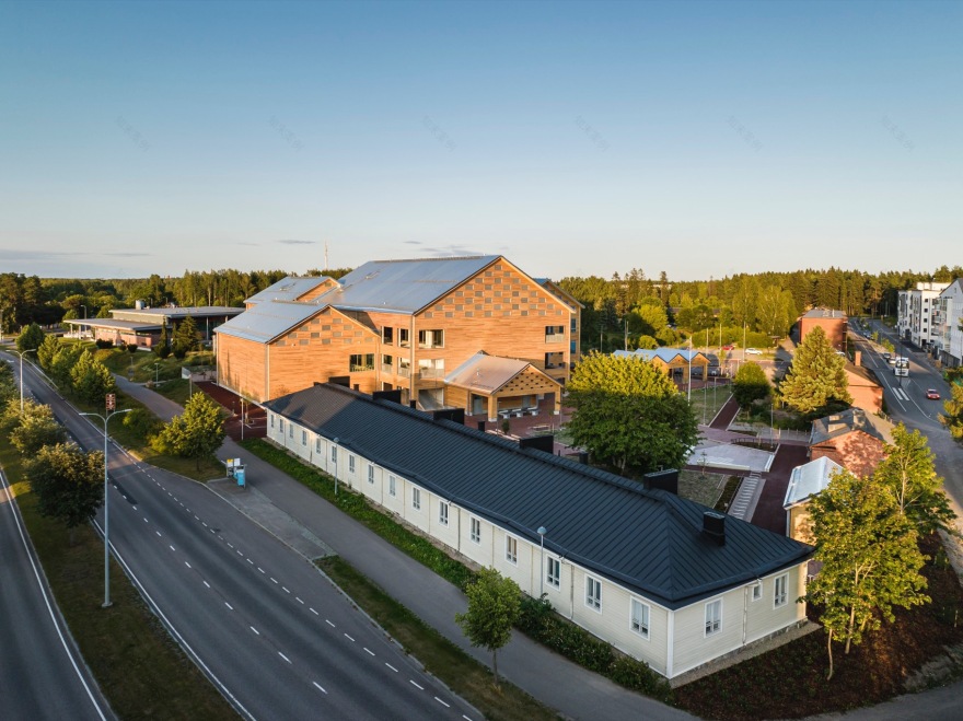 Monio 高中兼文化中心丨芬兰丨AOR Architects-4