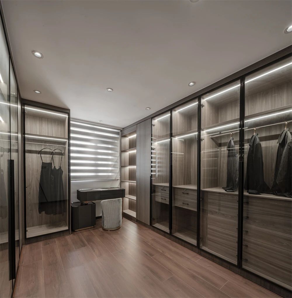 黑金设计师概念风别墅空间设计丨中国揭阳丨左岸空间设计-24