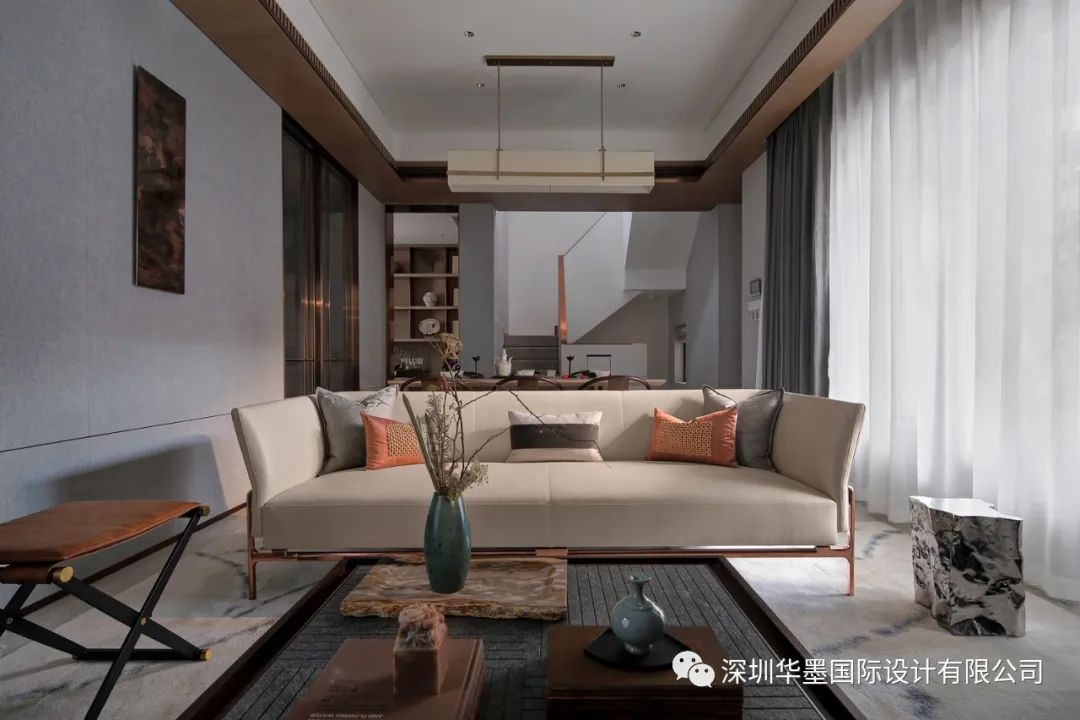 融创清远春风岭南别墅，华墨国际演绎新中式雅集之美-15