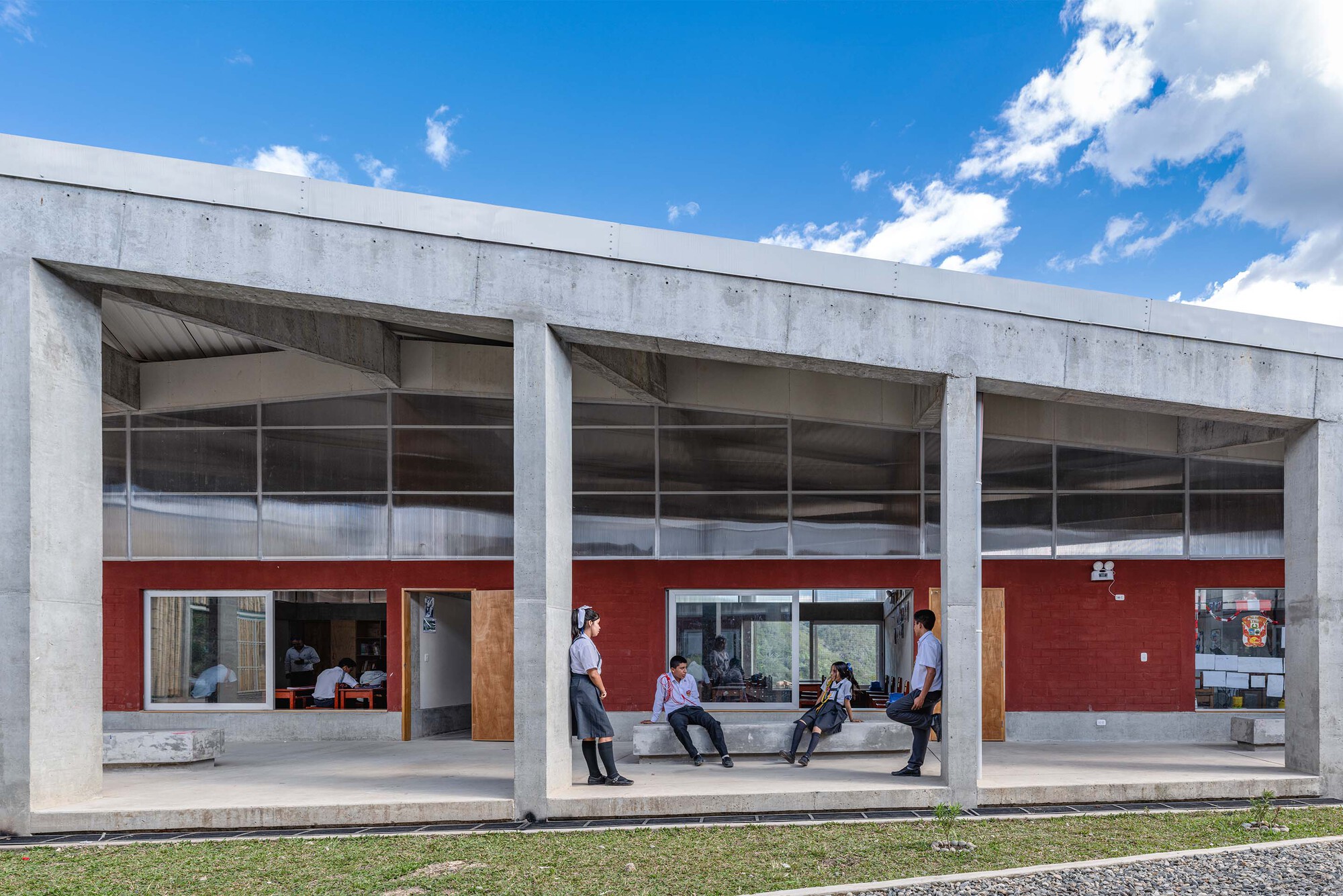 米拉多尔拉哈尔基利亚学校丨秘鲁卡哈马卡丨Semillas-40