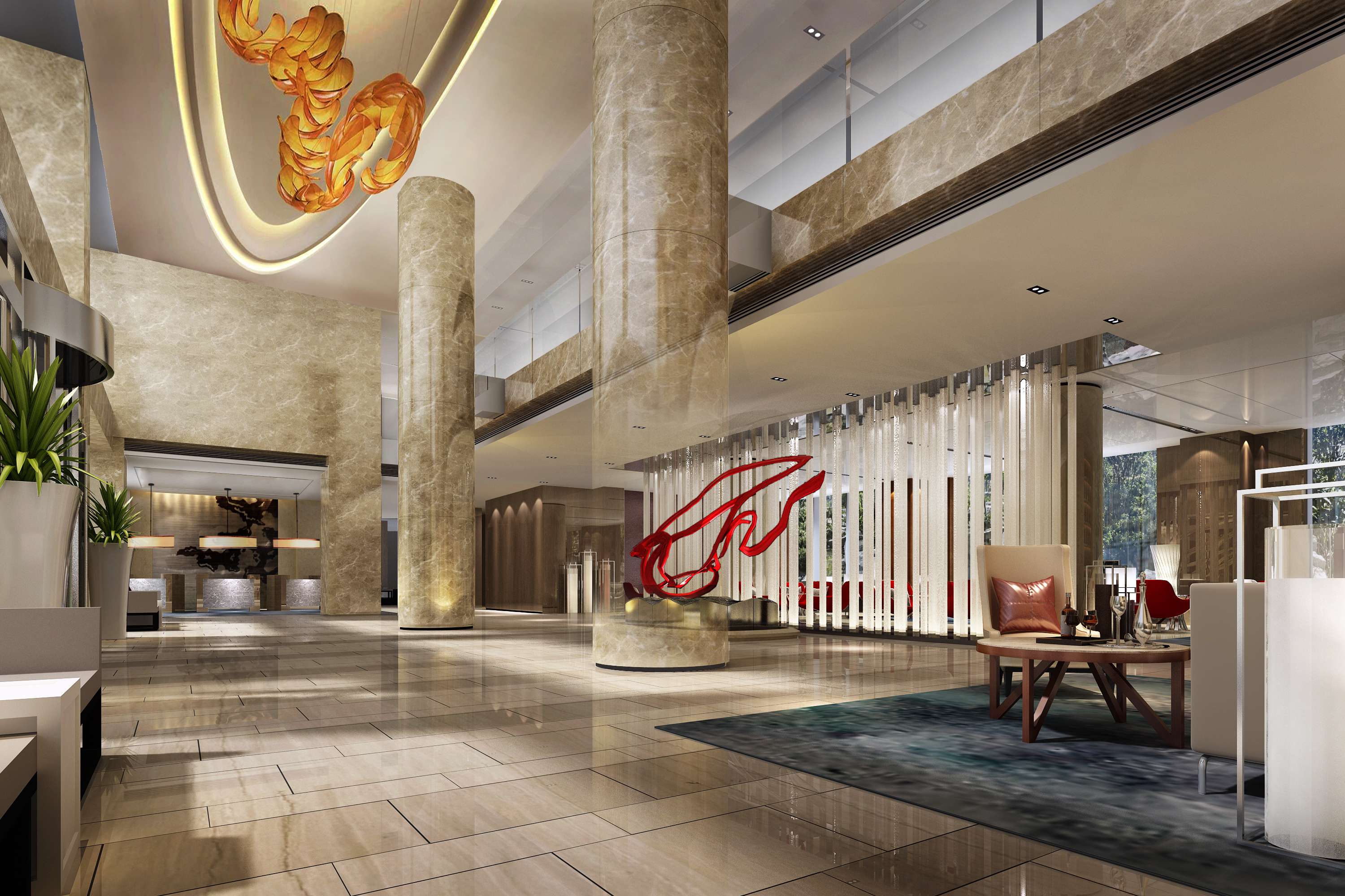 金螳螂  西安中航酒店效果图-9