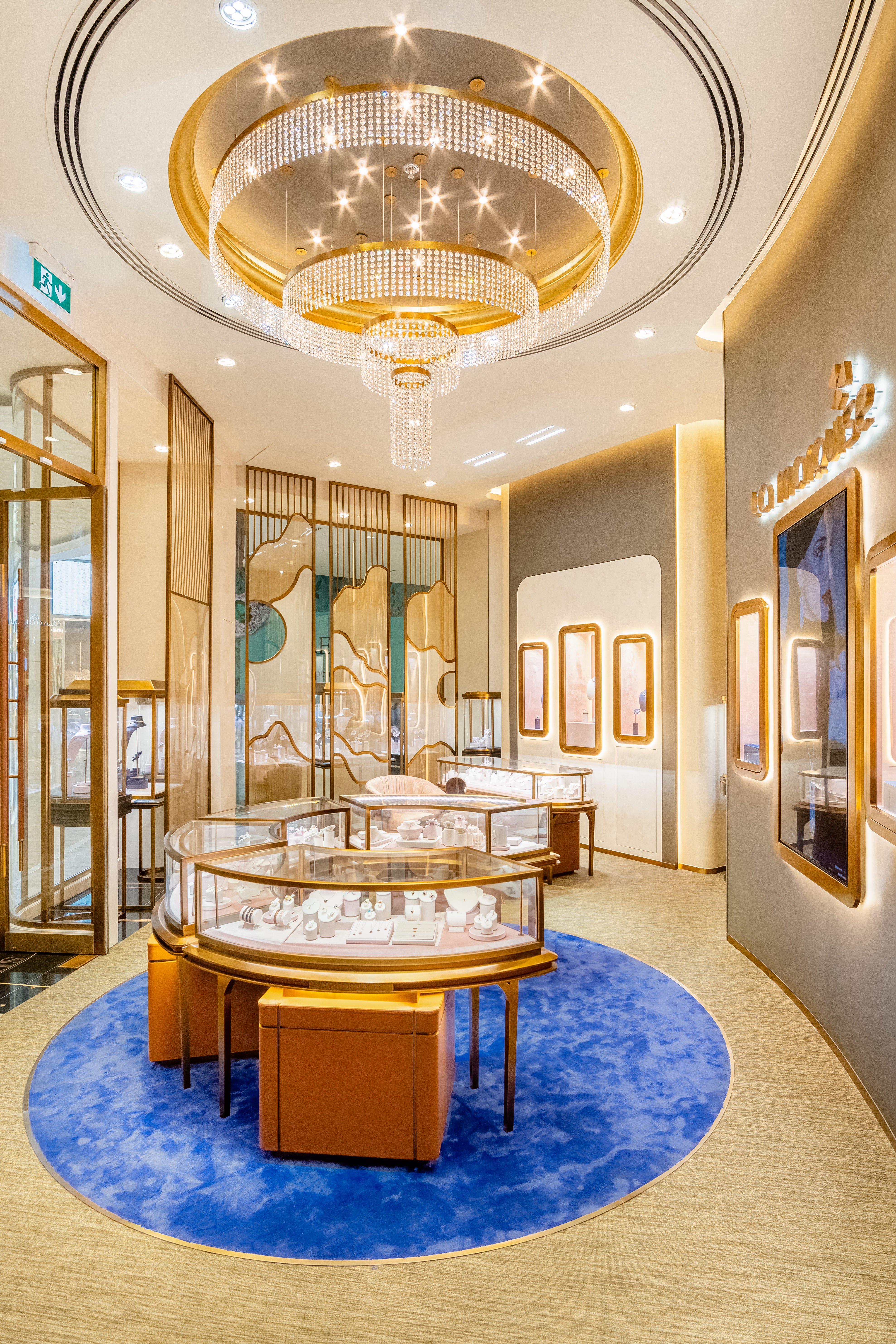 La Marquise Showroom 钻石般的奢华设计丨阿联酋迪拜丨DESIGNSMITH-14