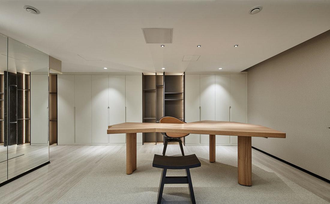 300㎡温暖原木风治愈系私宅-14