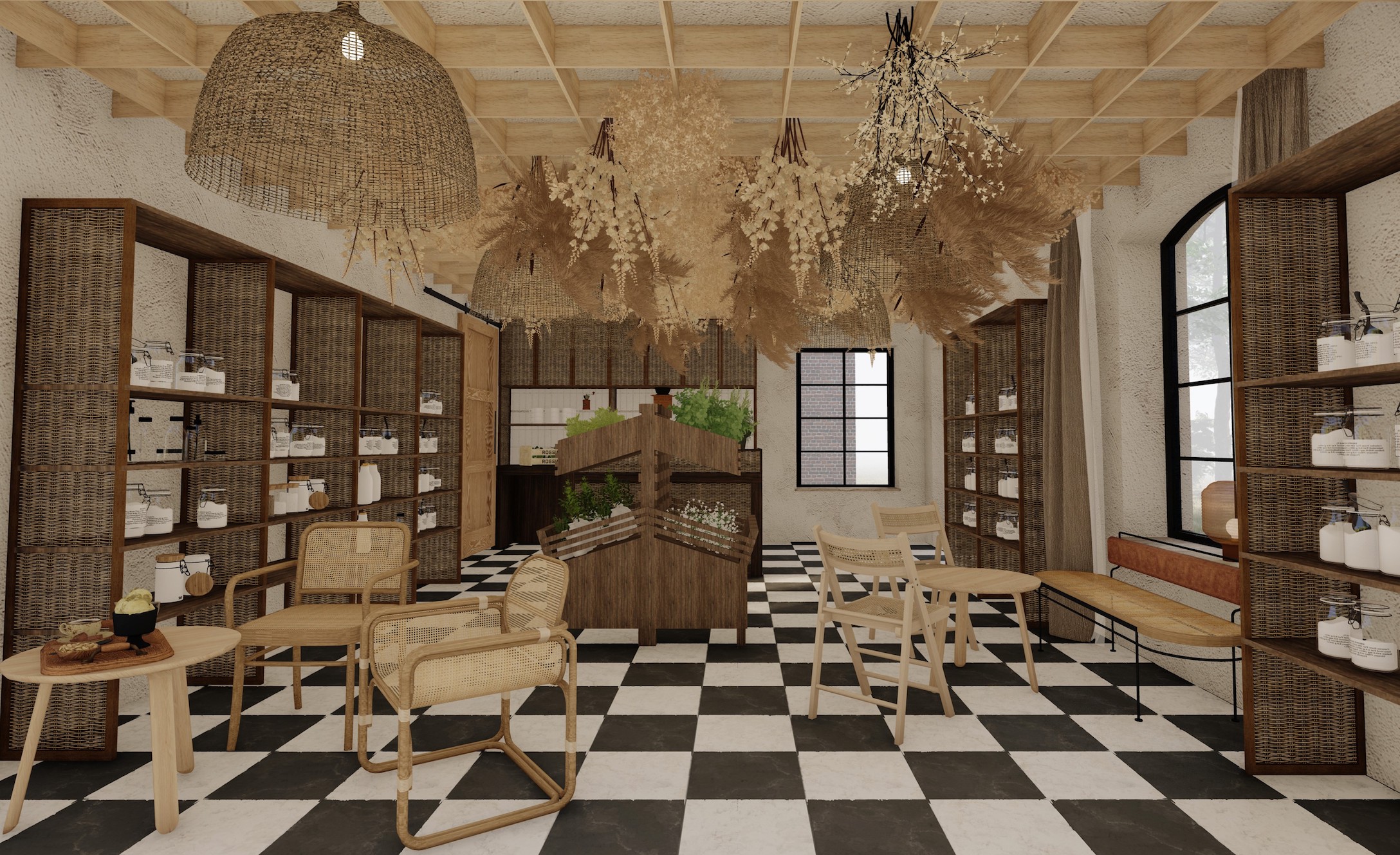 Kula  Młyn村磨坊改造为收养家庭住宅丨格但斯克美术学院室内建筑系Weronika Kuźma-62