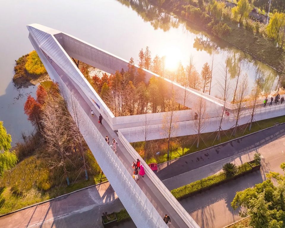 漂浮的森林:南昌市鱼尾洲公园丨中国南昌丨土人设计-53