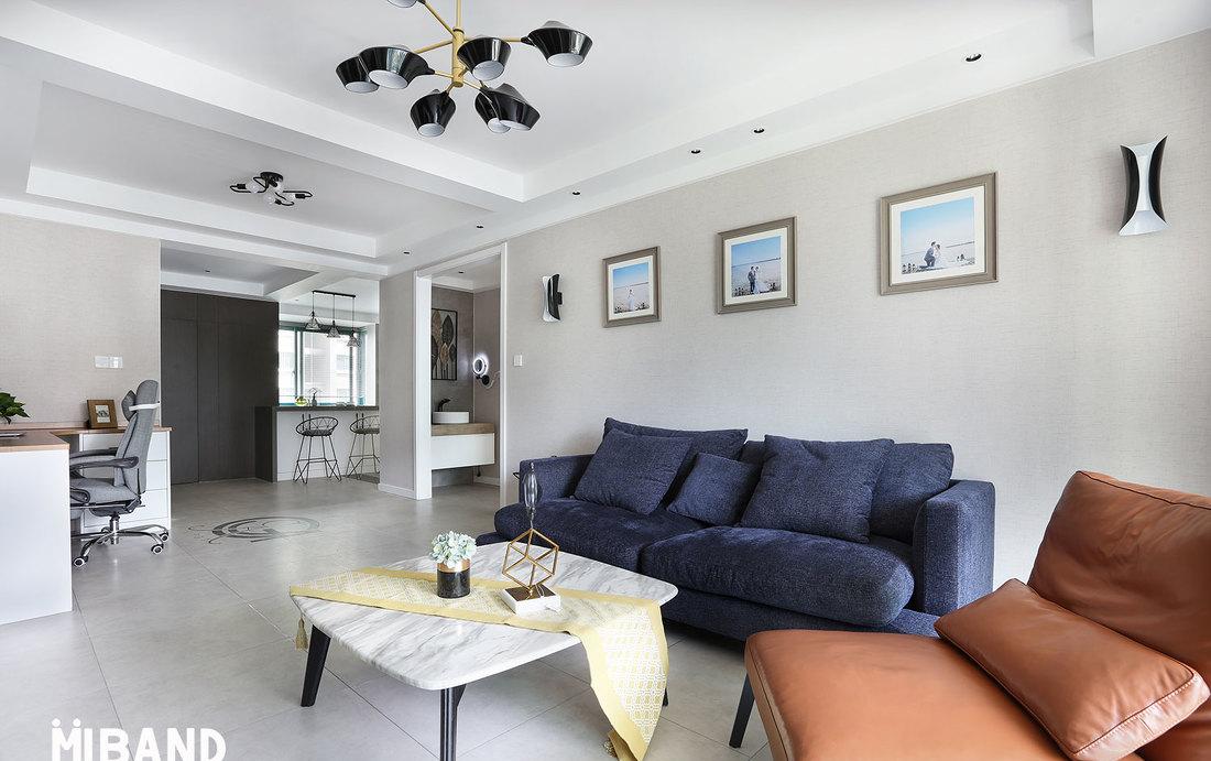 米邦装饰平层案例 | 老房翻新变身时尚两居-11