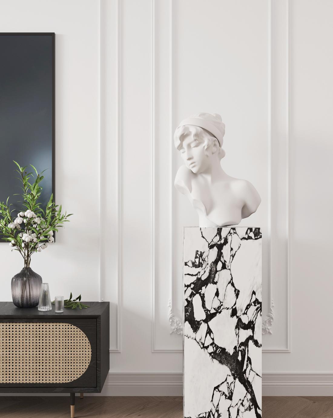 110㎡法式复古风住宅设计-16