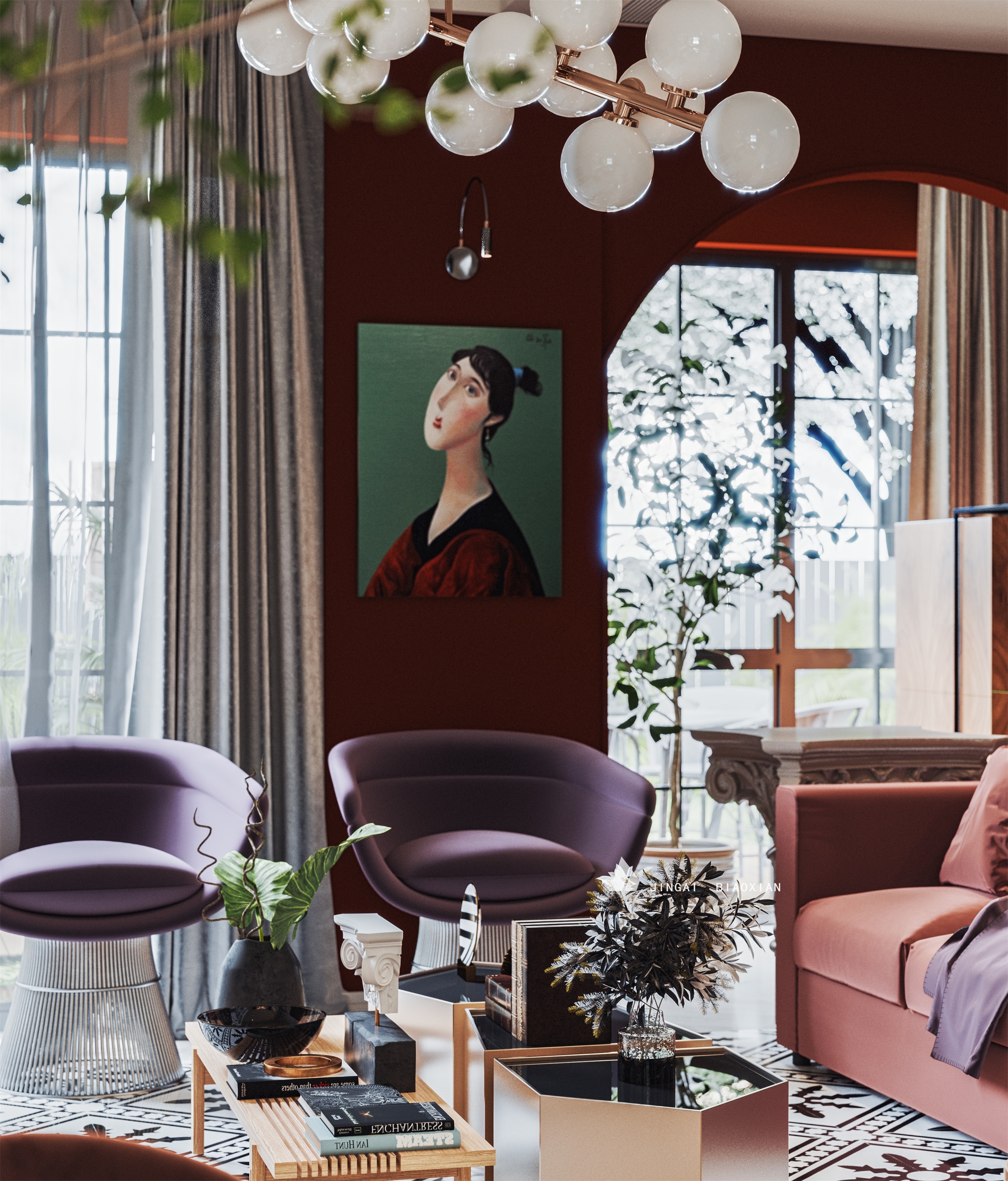 现代简约客餐厅设计案例-20