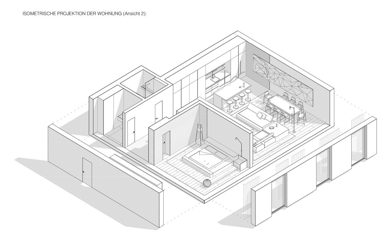 黑色系住宅设计  这也太高级了吧！-1
