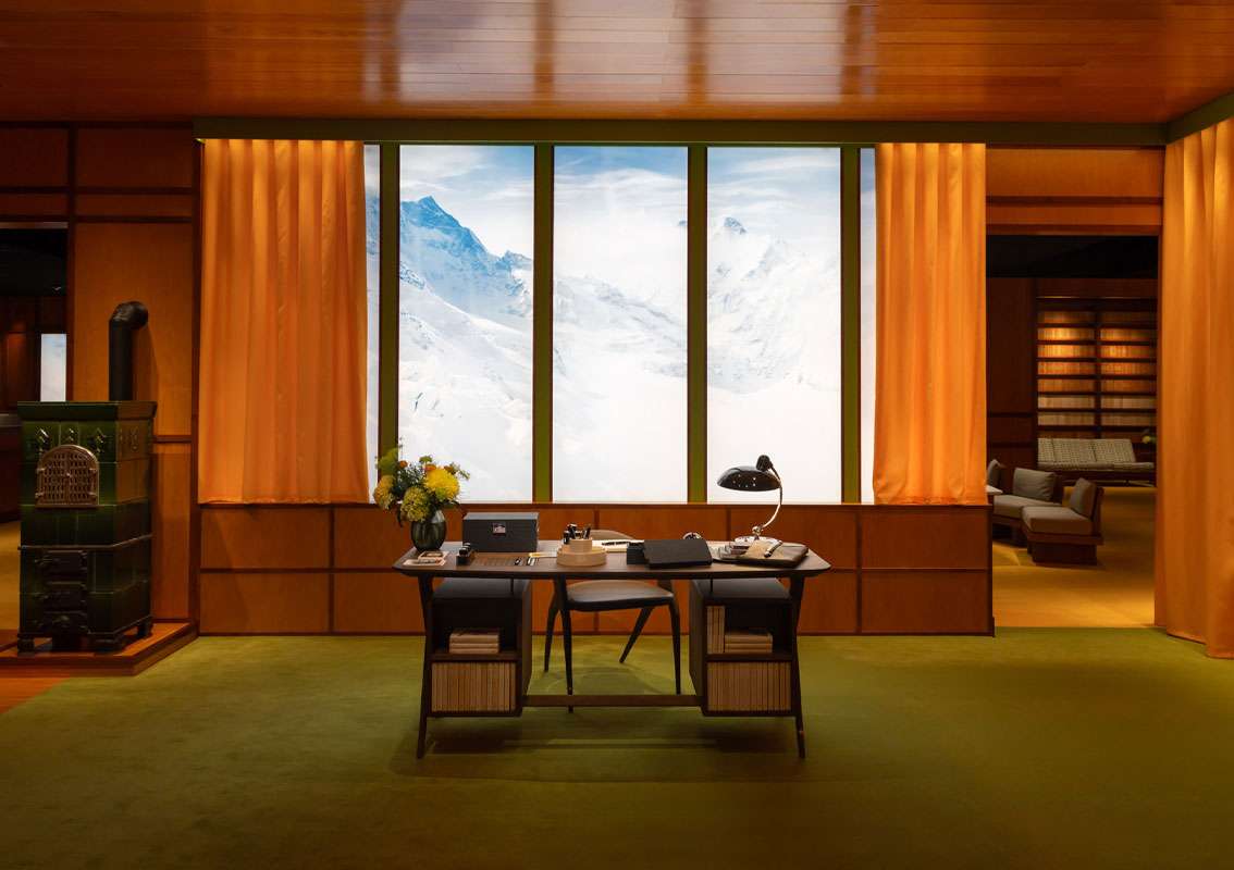 W&W  2025  MB 万宝龙钟表展展位设计丨Jean  Marc Gady工作室-6