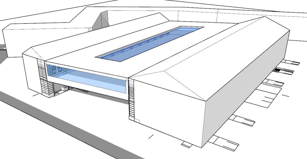 Эскизный проект для объединения 2 зданий одним путем-8