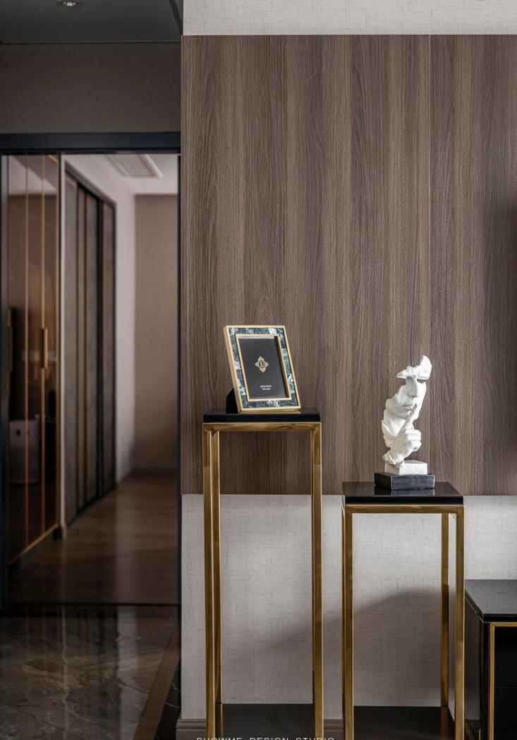 内江十亩现代混搭风家居设计,低调奢华空间融入自然光线-8