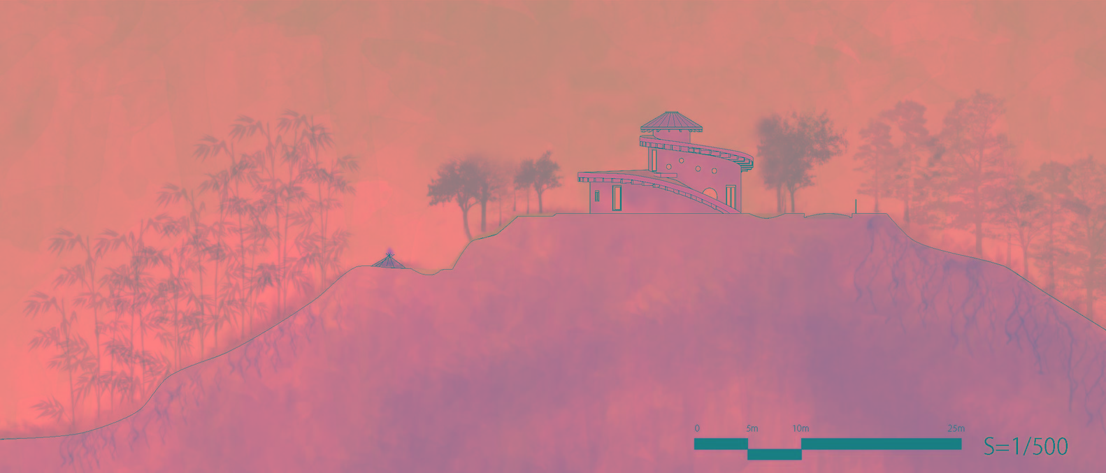 淡路岛螺旋住宅-29