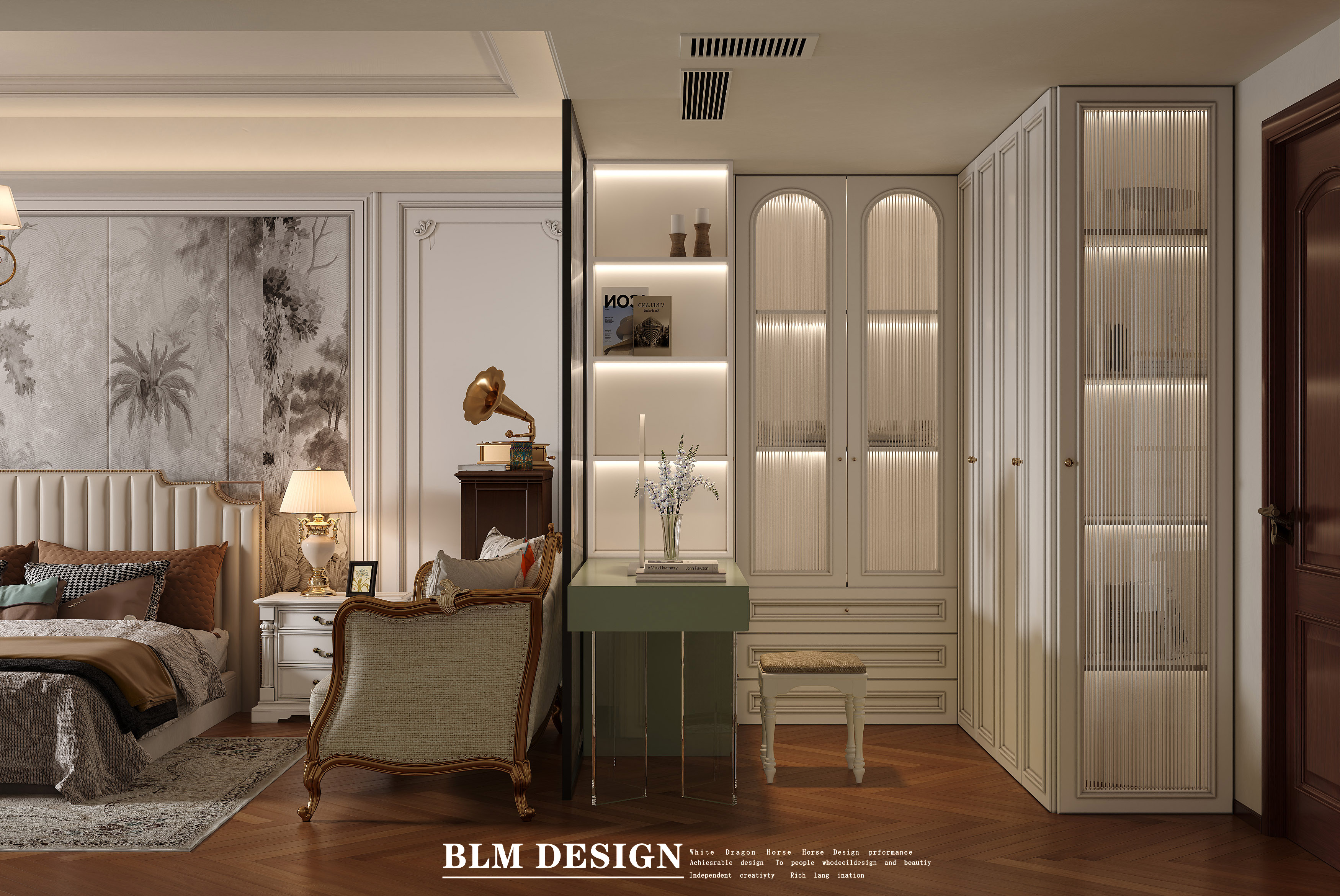 南洋复古家装设计案例-6