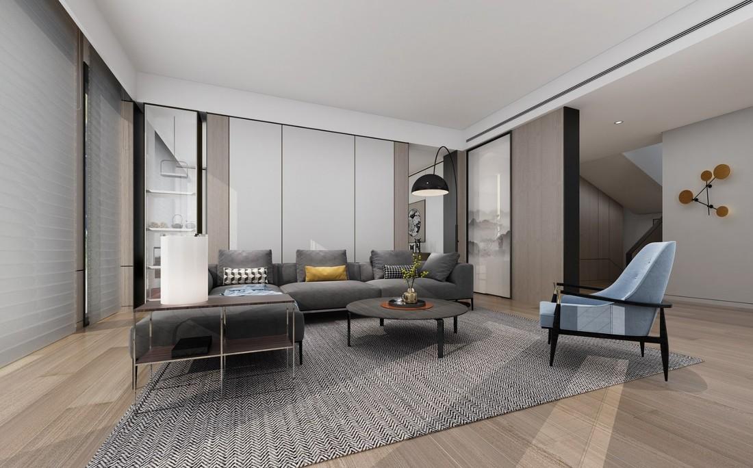 
苏州子时别墅装饰-玫瑰园现代风格 -2