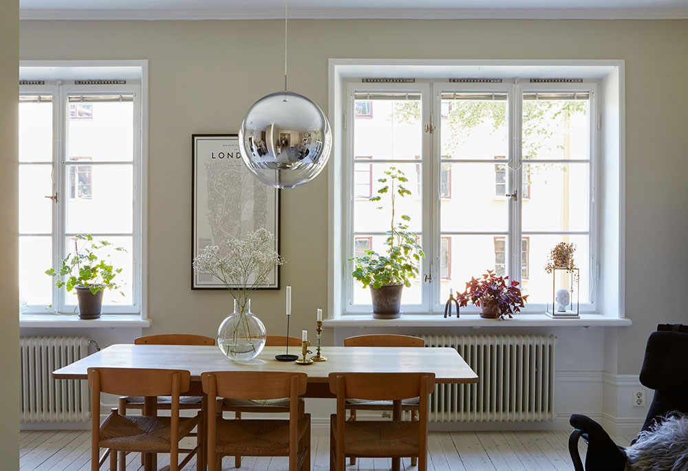 瑞典 66 平米公寓 | 绿意盎然的自然主题设计-4