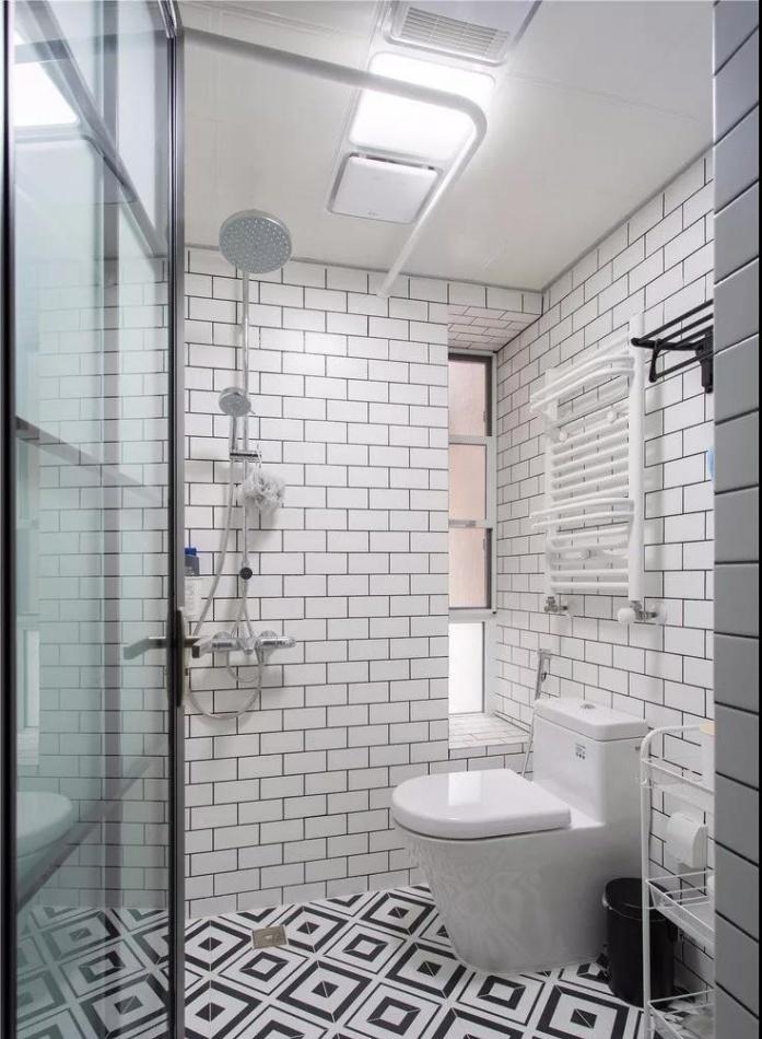 70㎡北欧风小户型设计，功能分区明晰，粉色与灰色搭配尽显精致-16