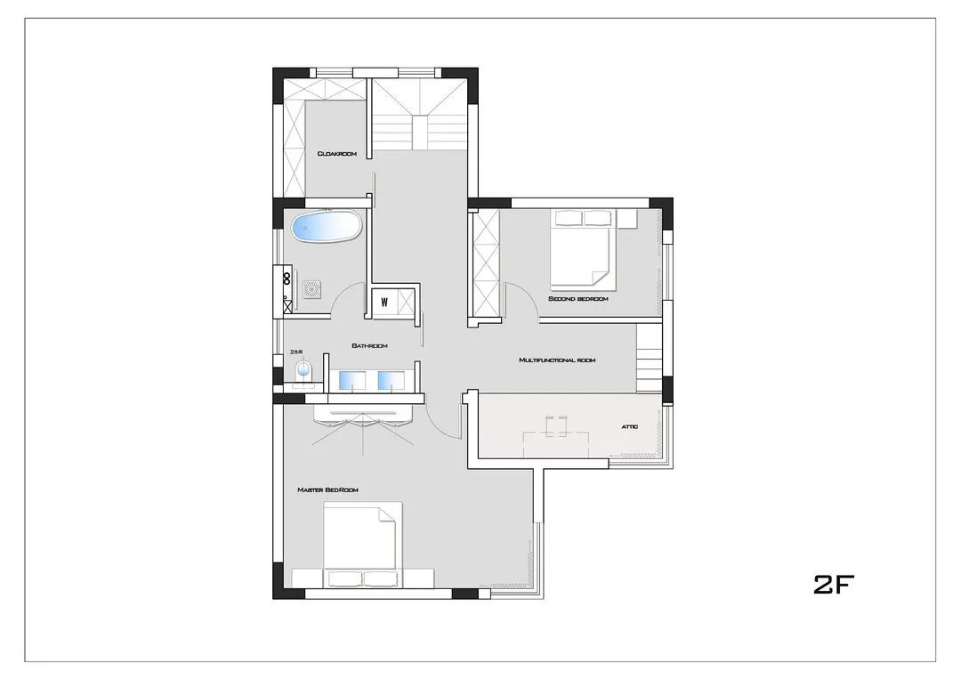 上海万科燕南园 251m²极简叠墅，功能引领形式，打造自我修养空间-75