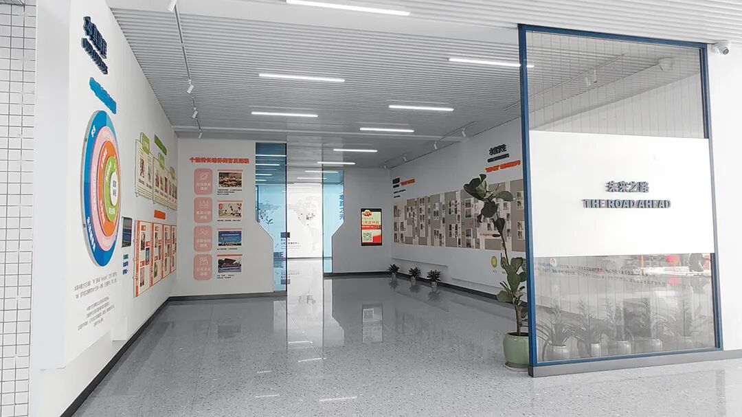 顺德本真未来学校大堂（学校展示）策划设计施工落地一体化打造-33