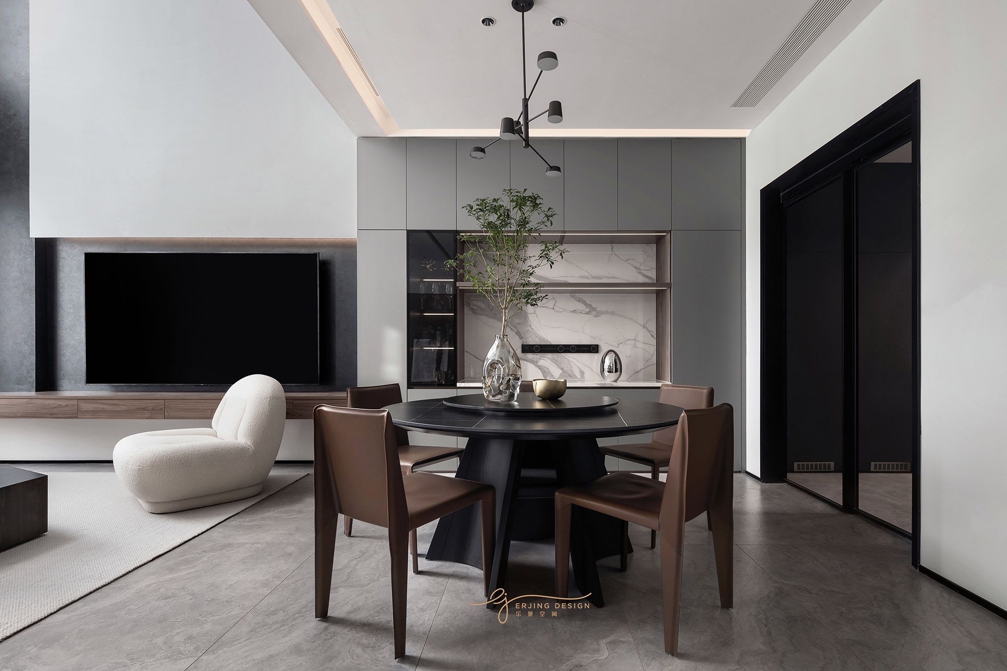 广宇东承府丨中国杭州丨尔景空间设计-21