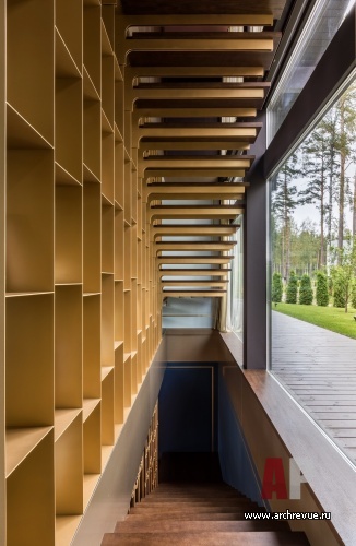 现代半木结构住宅（含室内,景观）丨俄罗斯圣彼得堡丨尤利娅·切尔库恩工作室-23