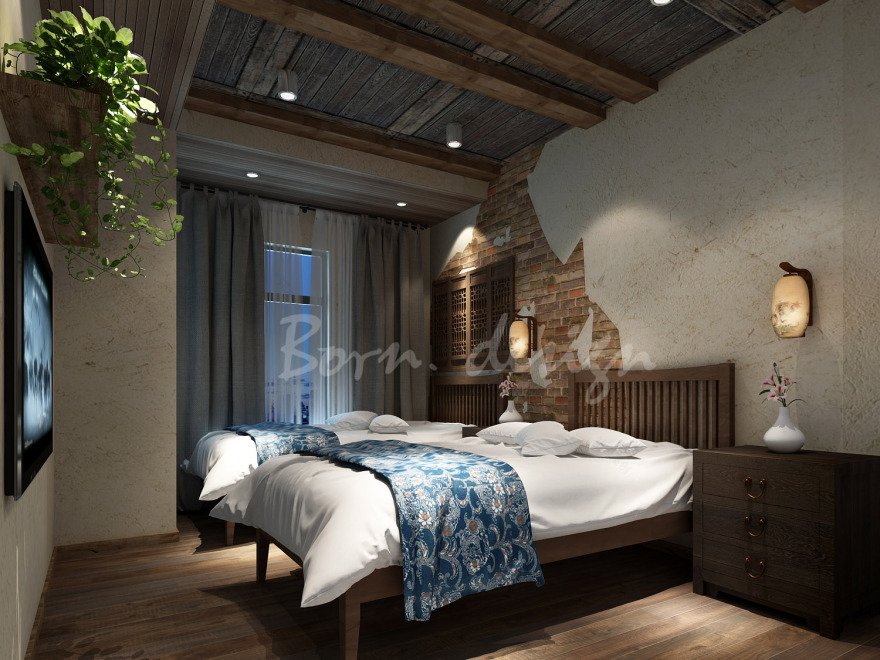 滁州琅琊山民宿酒店设计案例分析-7