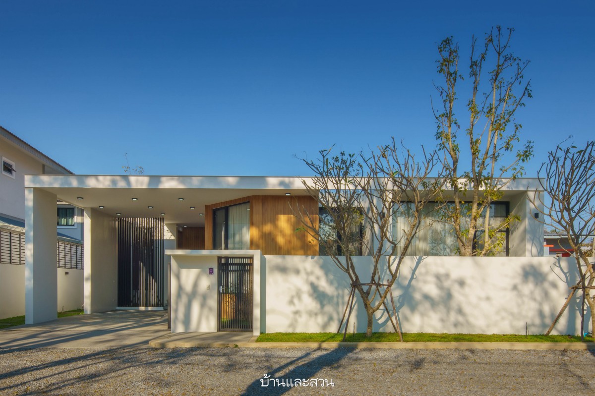 แบบบ้านวัยเกษียณสไตล์โมเดิร์น เรียบง่าย อยู่สบาย - บ้านและสวน-1