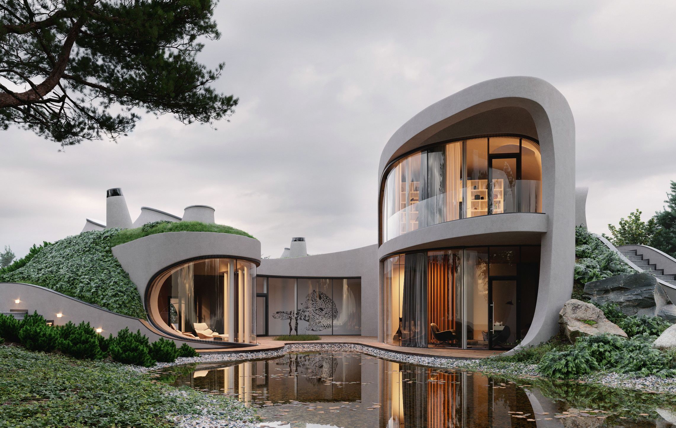 别墅外立面效果-3