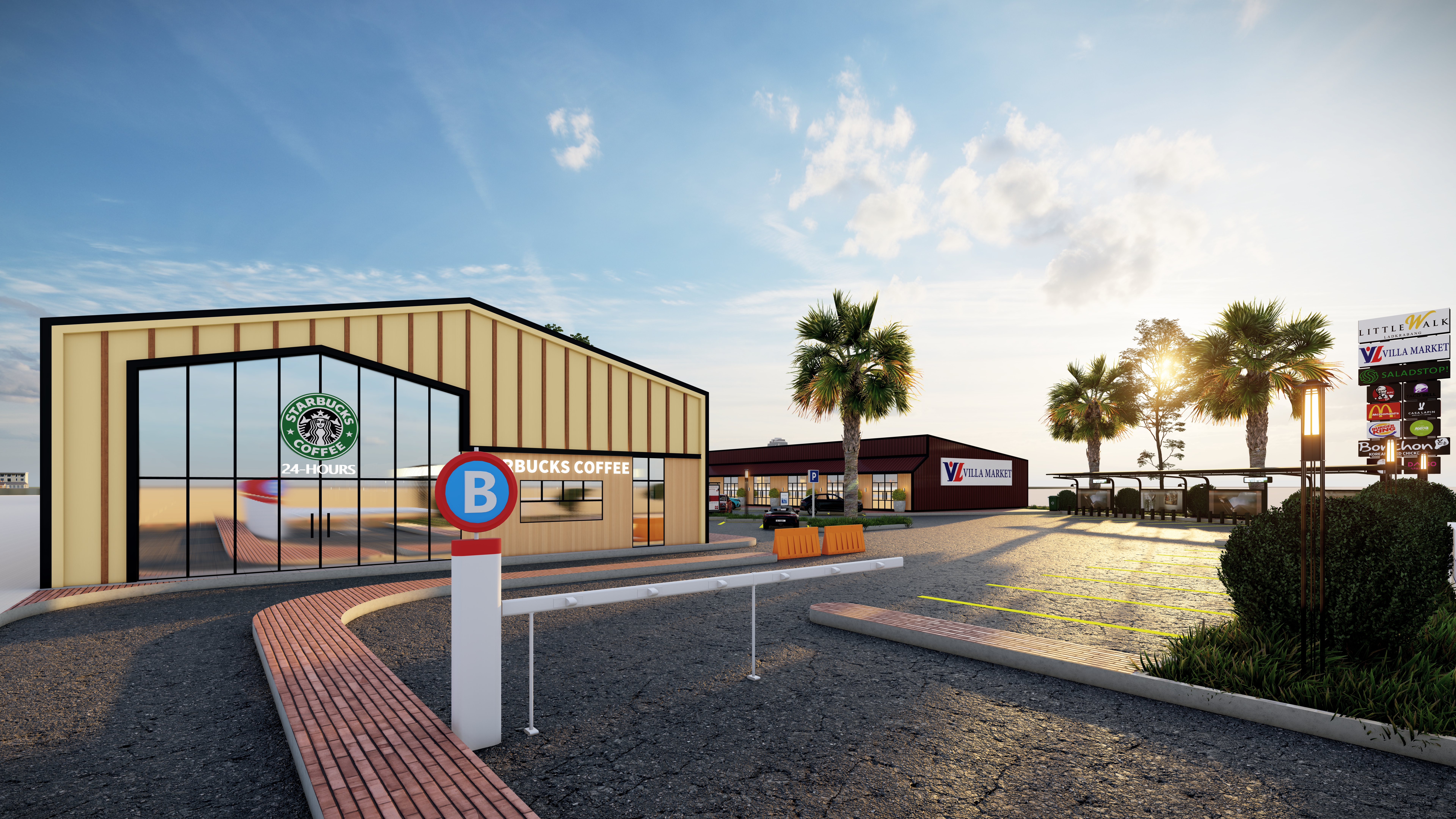 Little Walk Villa Market bangkok-5