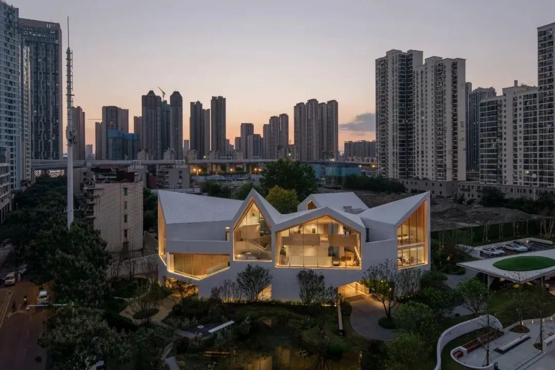 折叠乐园汉口万科城市展厅及幼儿园丨中国武汉丨一树建筑工作室-38