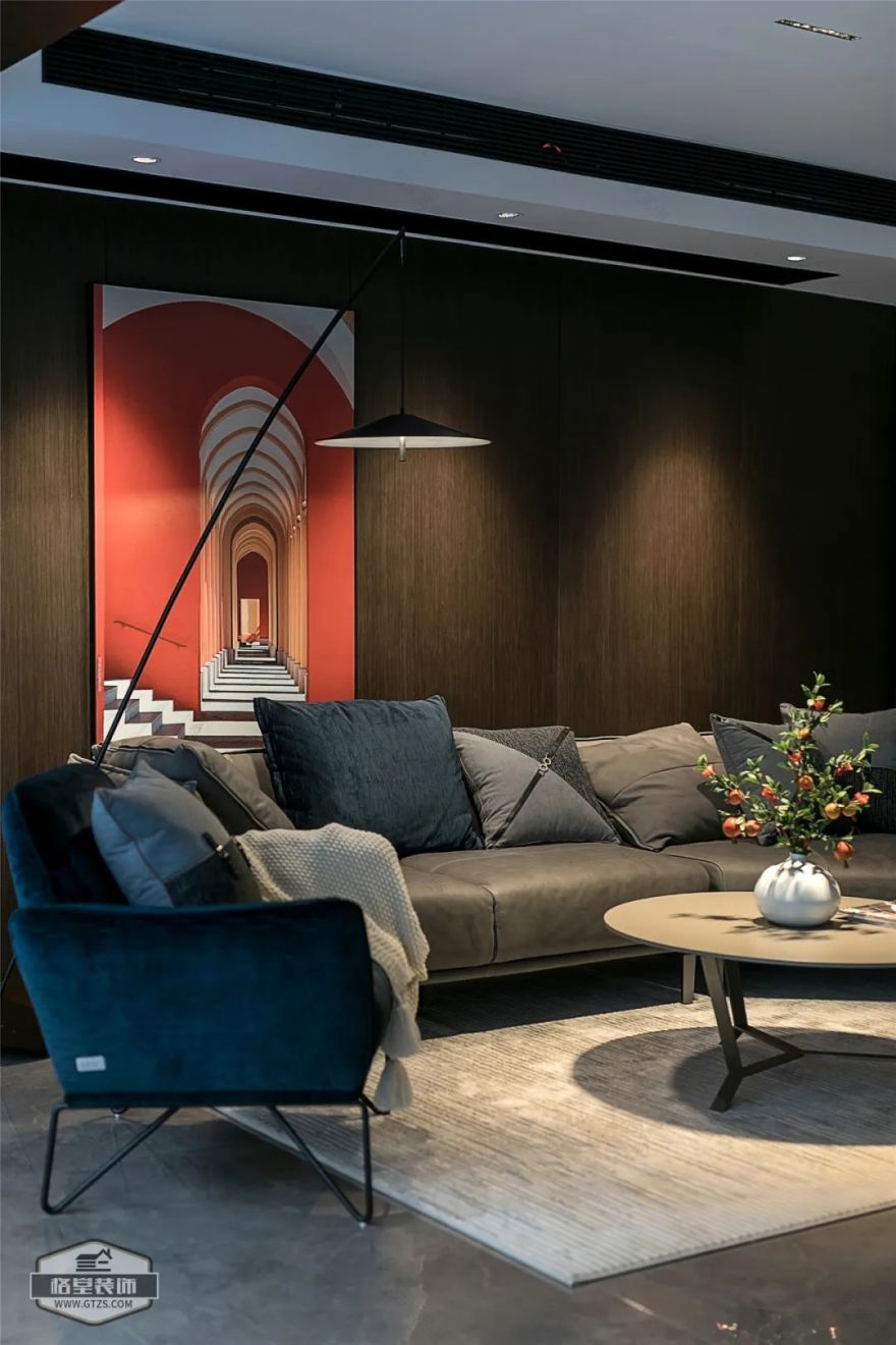 月亮湾沁园 150㎡现代极简设计丨格堂装饰-9