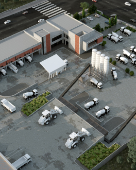 Halabja concrete factory