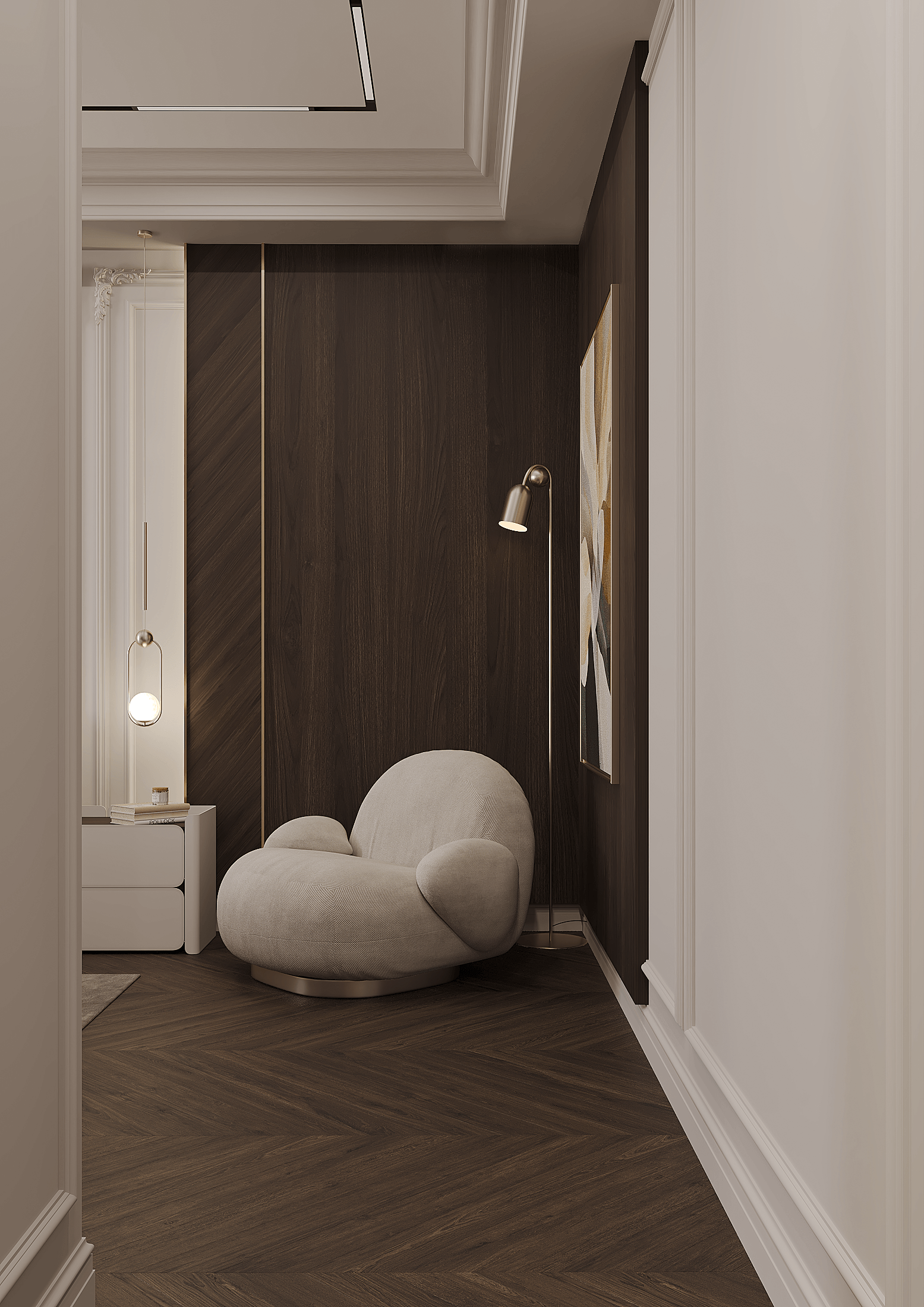 新古典卧室设计丨亚美尼亚丨Any Vardanyan,toon.project-8