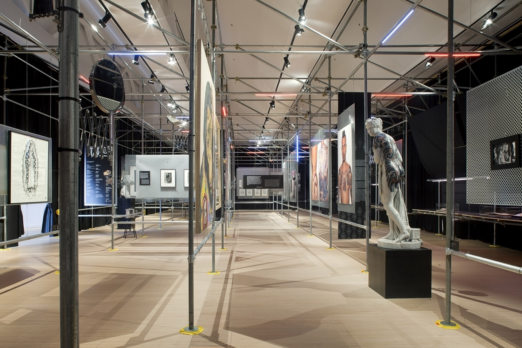 《刺青:皮肤上的故事》展陈设计-64