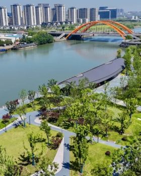 杭州大运河滨水公共空间项目丨中国杭州丨杭州园林设计院