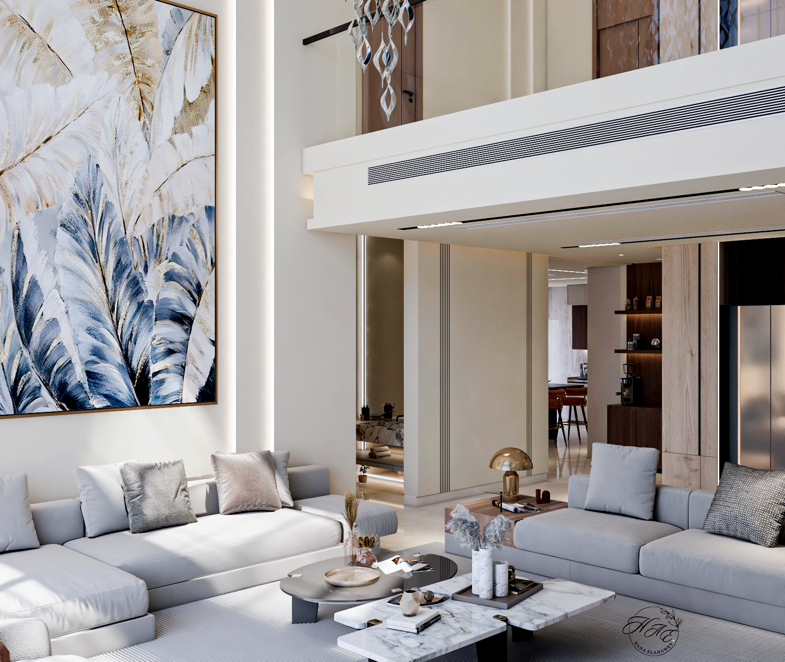 Double height design in ksa-2