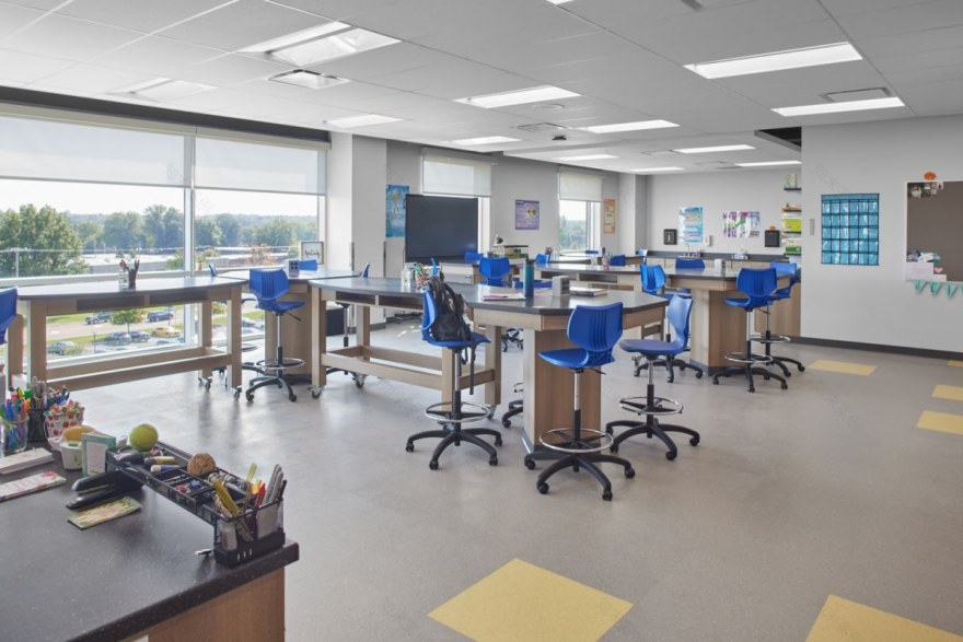 Ohio 医大生物医学科学学院 STEM+M 学校扩建丨United StatesOhio丨Hasenstab Architects-10