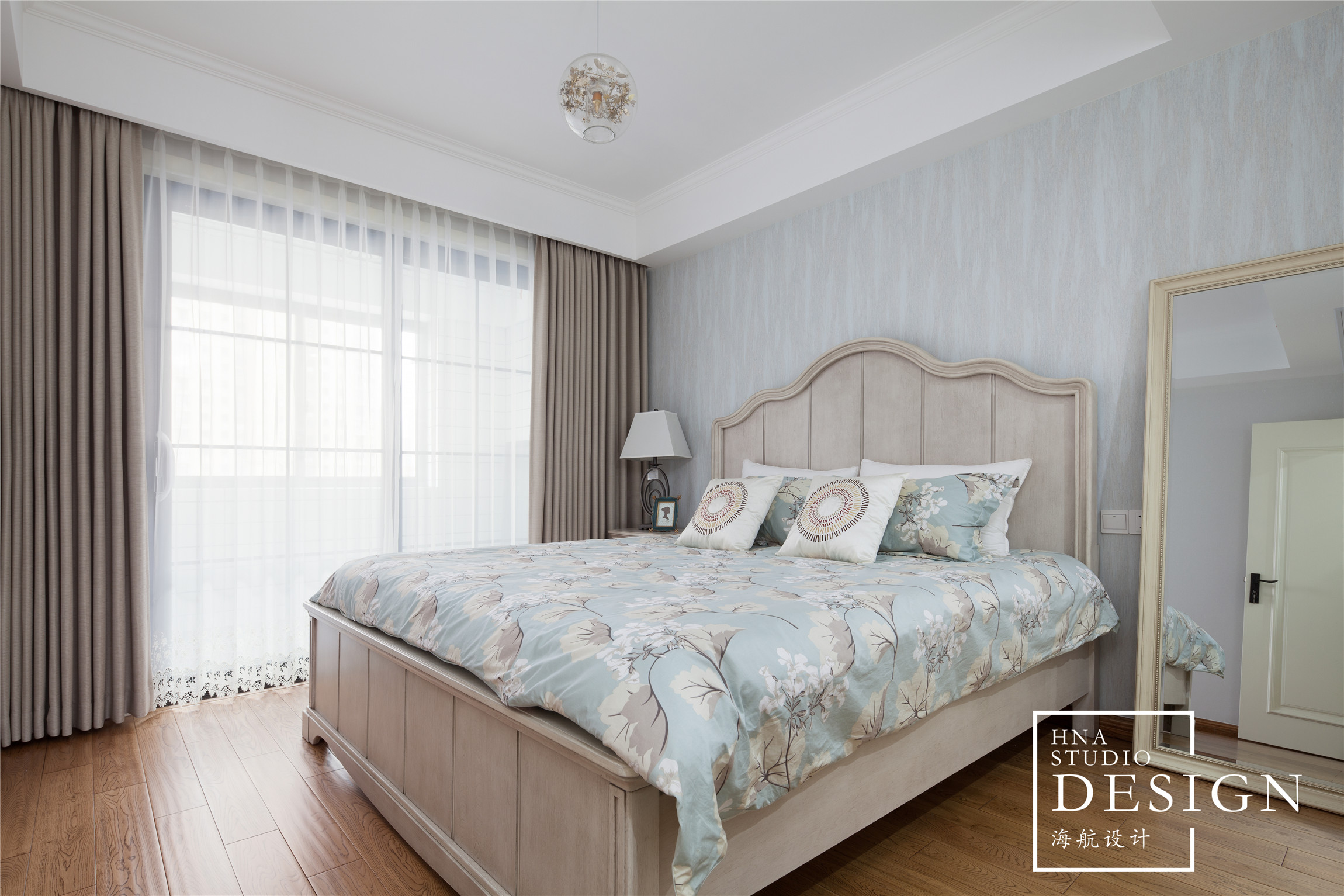 阳光龙庭◣久居深海，蓝透人心◥145平美式-19