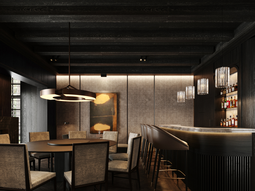 莫斯科扑克俱乐部酒吧丨俄罗斯莫斯科丨“我”与Arca团队-13