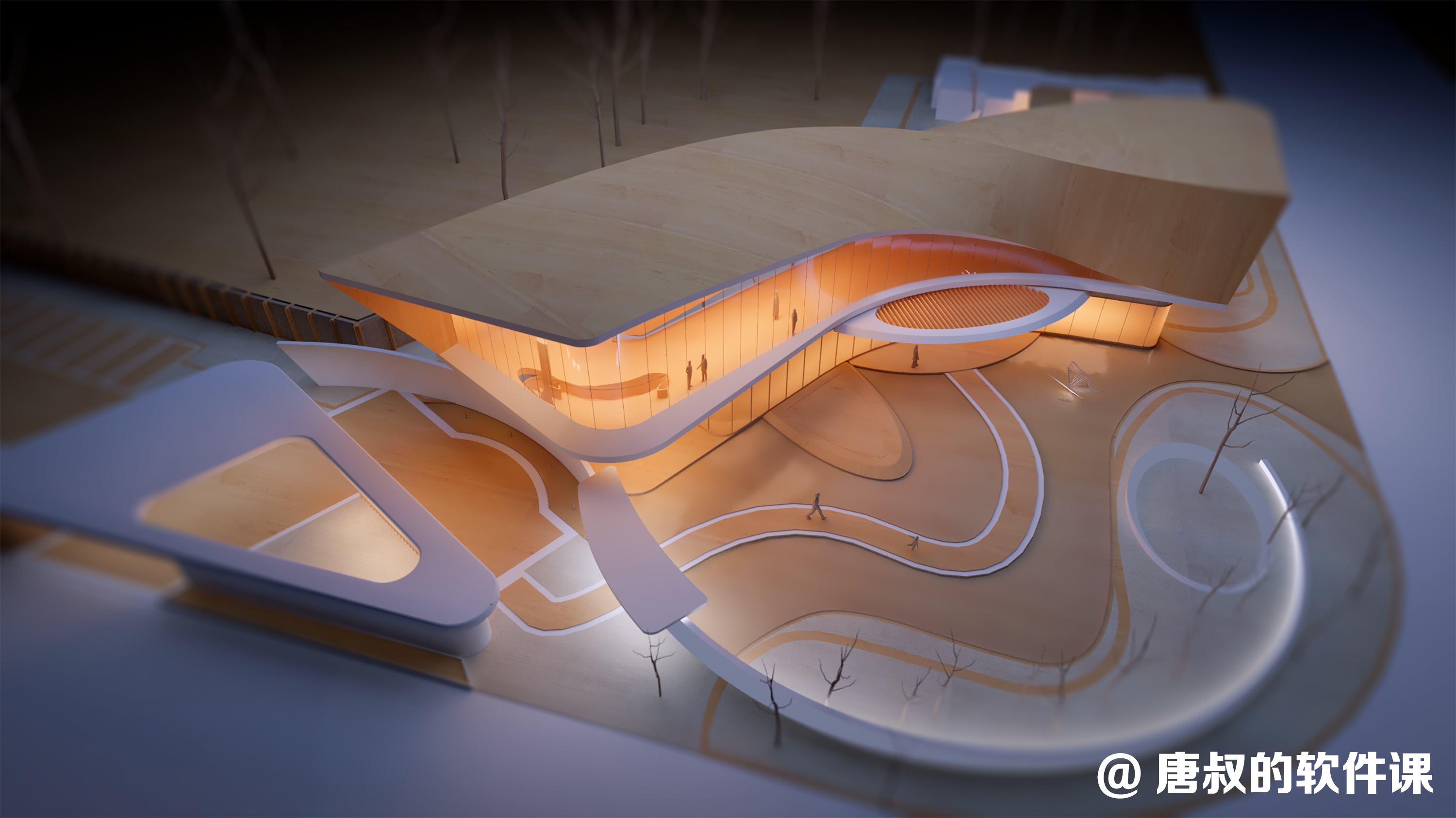 学员作品—手工模型渲染图-8