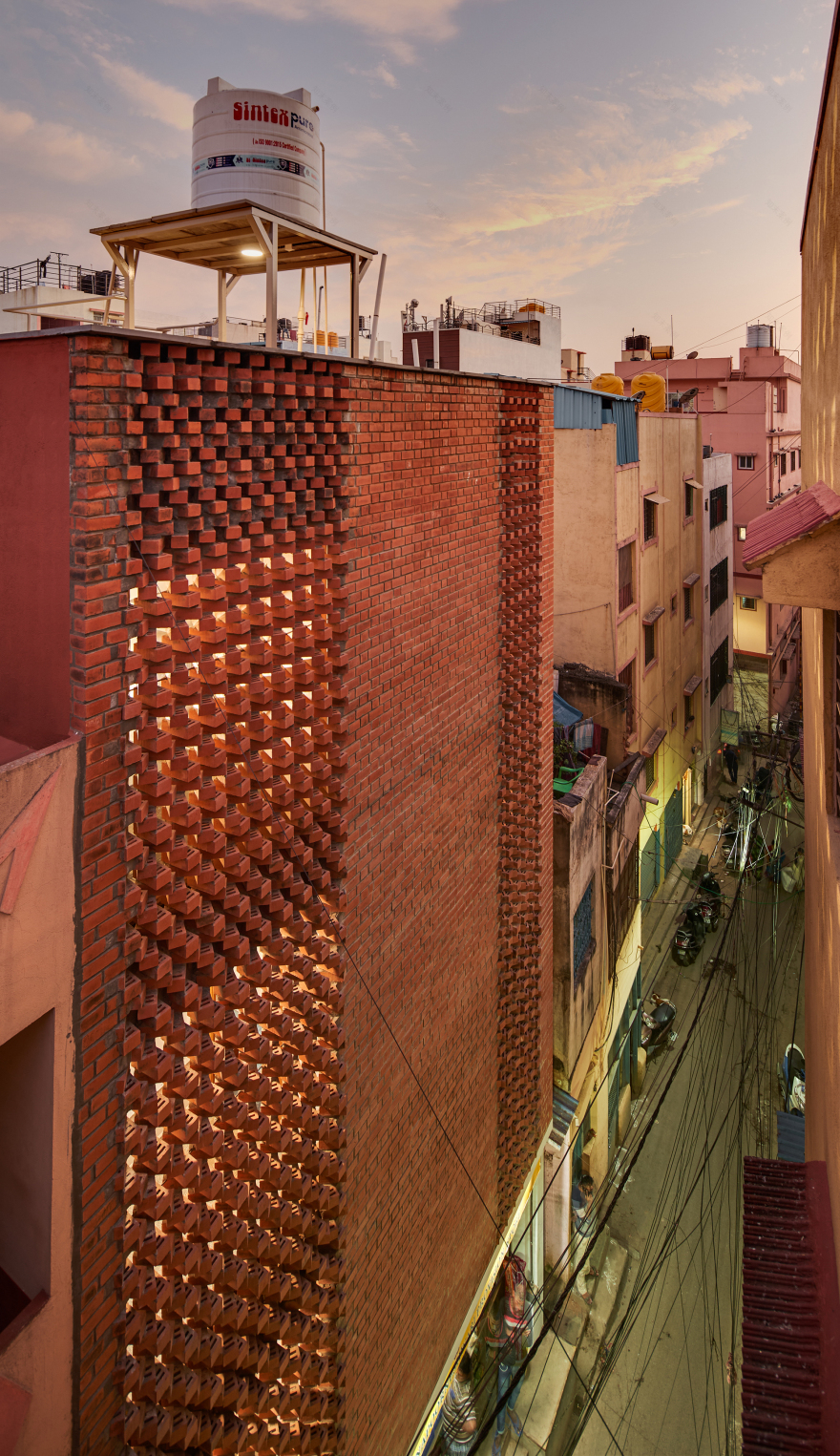 砖织屋丨印度班加罗尔丨4site architects-21