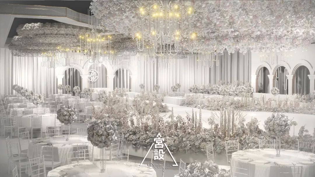 爱情神殿 | 大连一方城堡婚礼设计-26