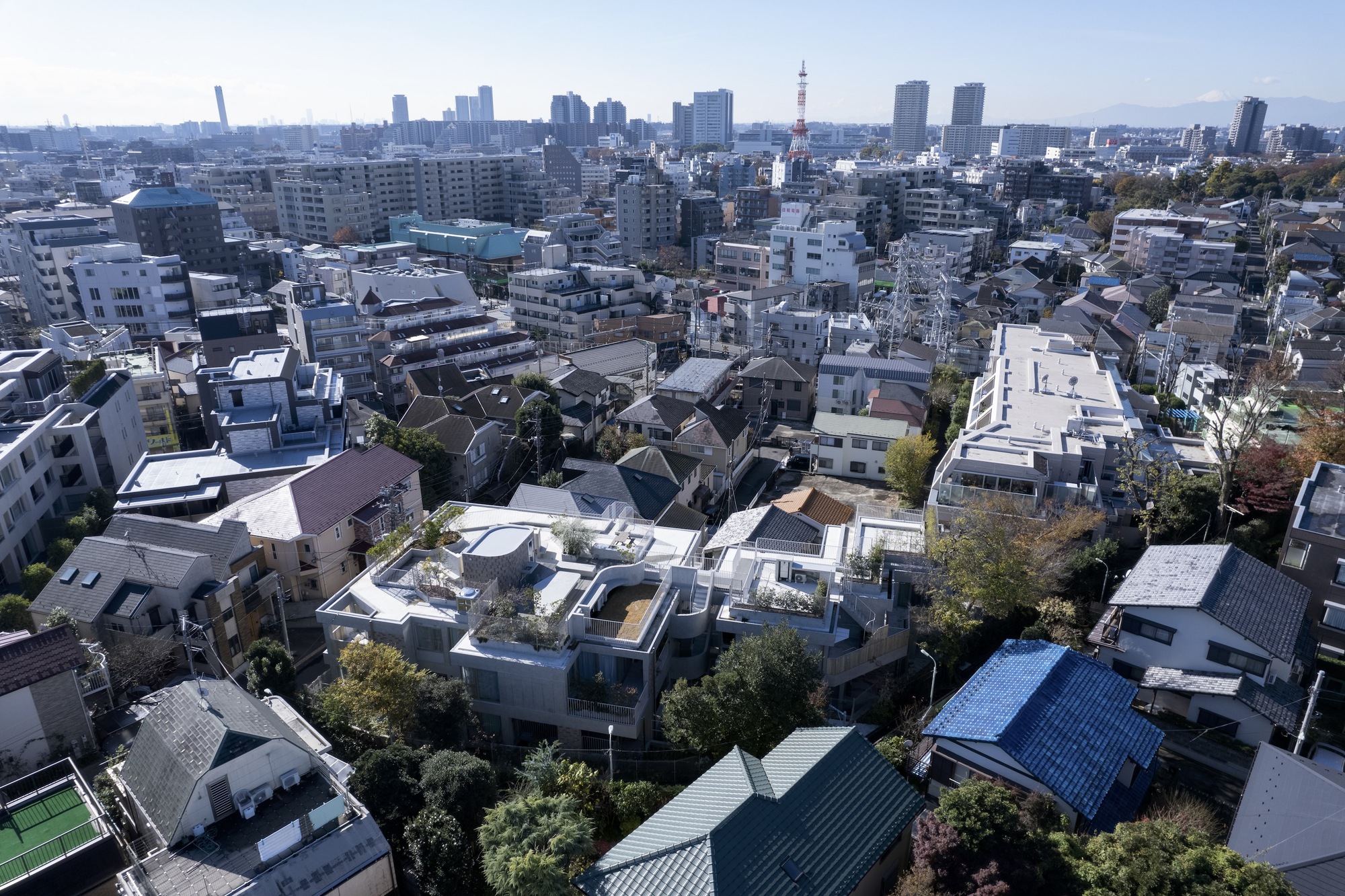 CHIDORI TERRACE 合作住宅综合体丨日本-33