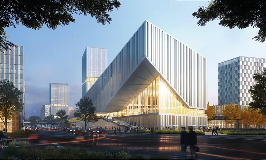 临港滴水湖核心区文旅宜居区地区中心“站城一体化”开发方案丨中国上海丨德国 gmp 建筑师事务所-25