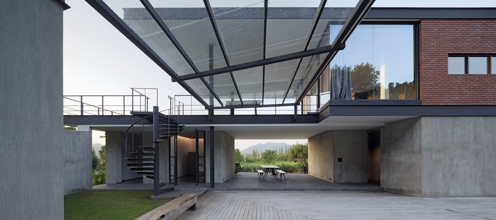 泰国 Khaoyai 度假屋，与自然共生的绿色家园-53