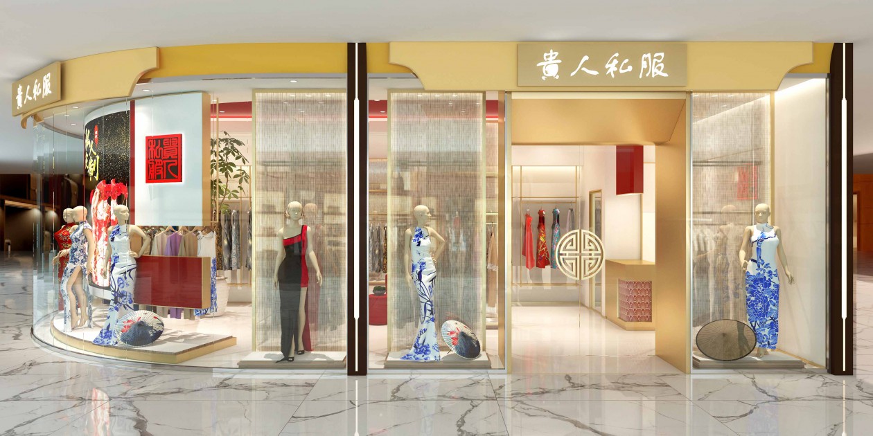 瑞蚨祥首席设计师打造中国传统风格商业展陈空间-1