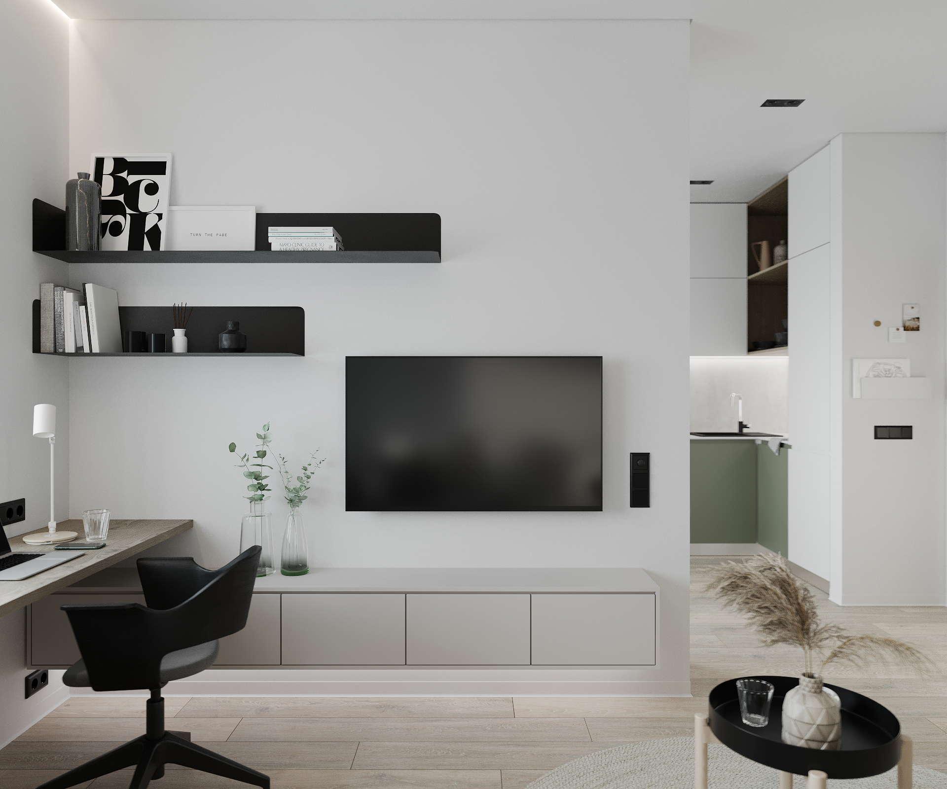 Lviv 公寓室内设计丨乌克兰利沃夫丨Viktoriia Aloshyna-11