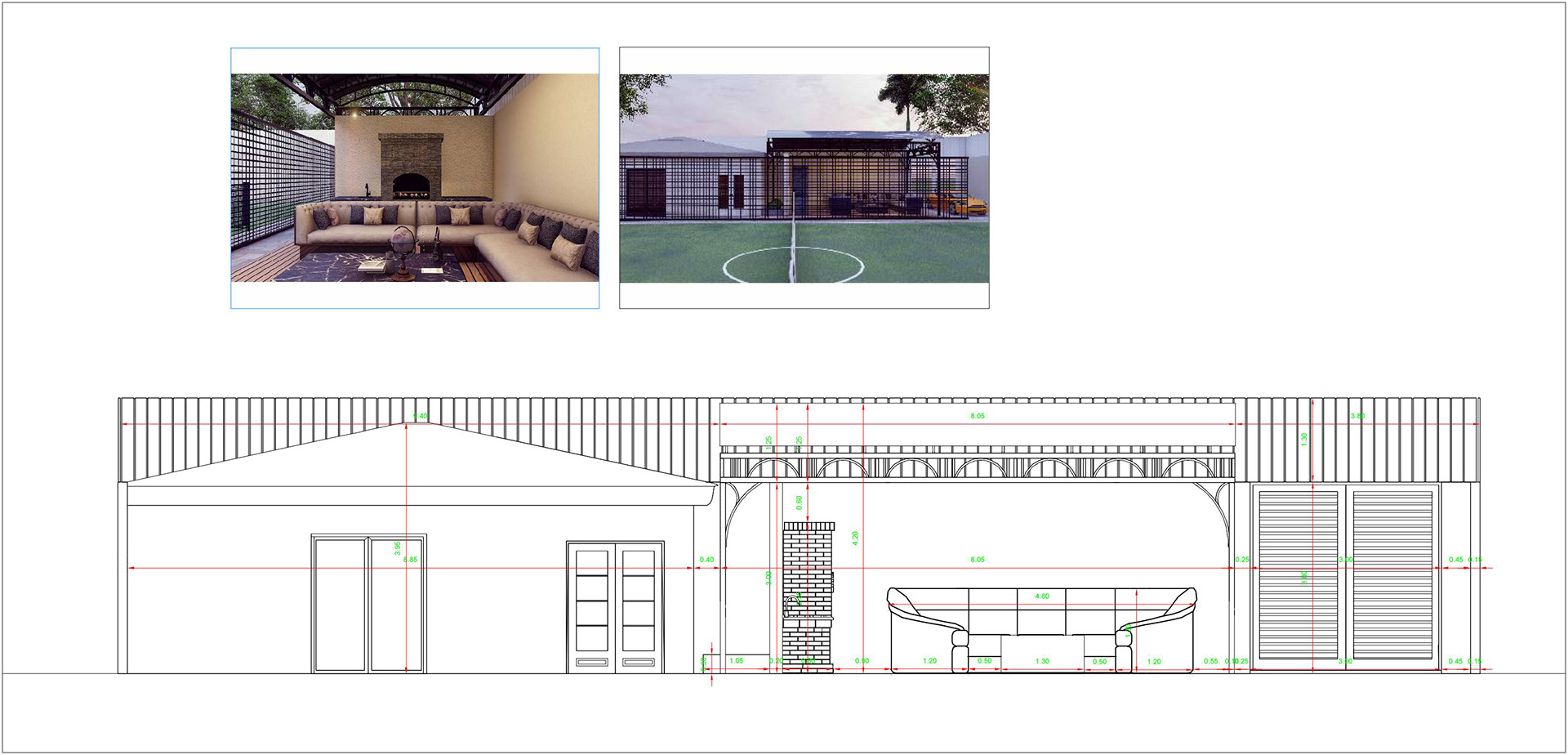 别墅立面设计丨Saudi ArabiaRiyad丨Soccer Riyad KSA-11